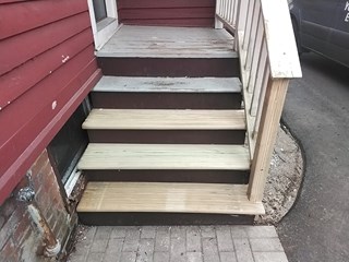 Porch Stairs Deep River