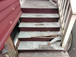 Porch Stairs Deep River