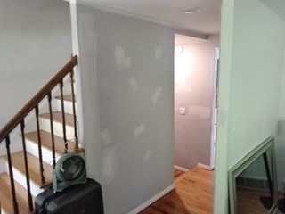 Stairwell Railing Before