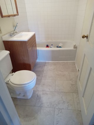 Bathroom Floor Re-do Waterford