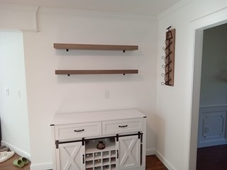 Floating Shelf Installation