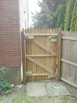 Wooden Gate Door Replacement