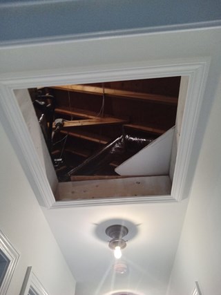 Attic Stair Installation