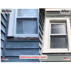 Rotten wood repair
