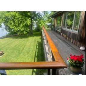 Exterior Refinished Handrails in Stonington After Ace Handyman Services Hartford New London