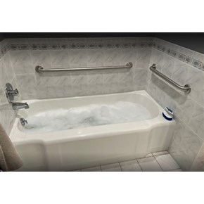 Grab Bars installed in Bathroom Tile in West Simsbury by Ace Handyman Services Hartford New London