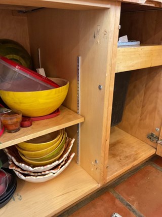 Cabinet Hinge Installation