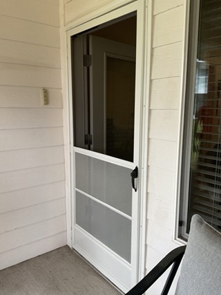 Screen Door Installation