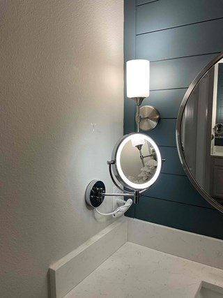 after, light up make up mirror 