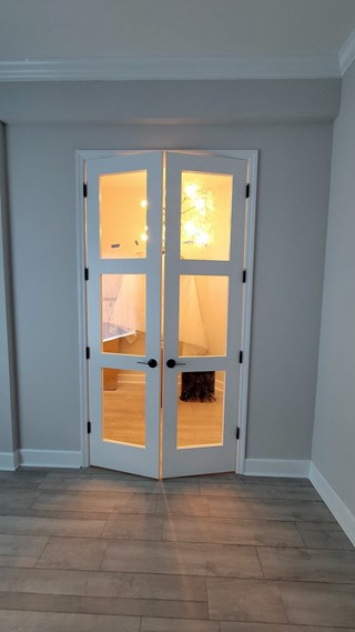 French Door Install After