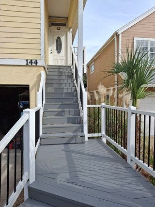 Step and Railing Rebuild After