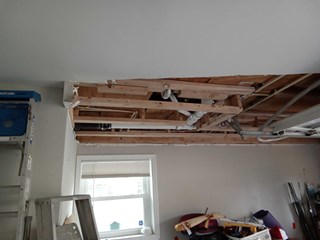 Ace Handyman Services Jax Beach Drywall Repair Before Arlington Jacksonville FL