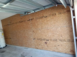 Garage Wall Install After Ace Handyman Services Jax Beach