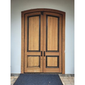 Before French Door Repair Door Refinish Ace Handyman Services Jax Beach 