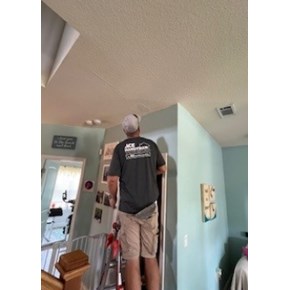 Cracked drywall in ceiling - Seaside, FL