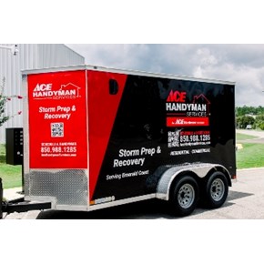 Our Storm Prep and Clean up Trailer!