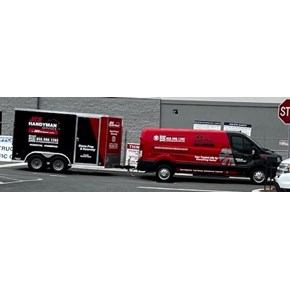 New van and trailer 