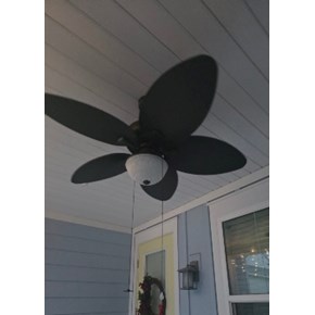 Ceiling fan installation