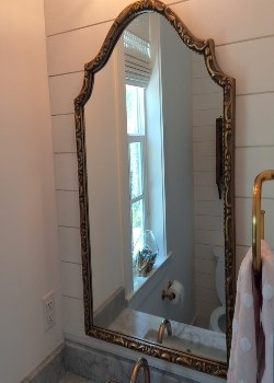Vanity Bathroom Mirror Installation - Inlet Beach, FL