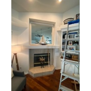 Fireplace installation