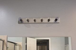 Ace Handyman bathroom light replacement before photo in Port St. Lucie, FL