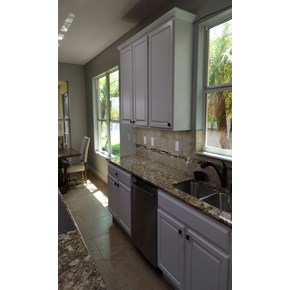 Ace Handyman Services move-in kitchen painting Project in Port St. Lucie, FL