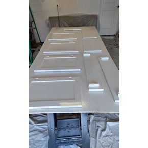 Ace Handyman Services bathroom cabinet spraying Project in Port St. Lucie, FL