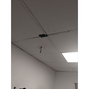 Ace Handyman Services before picture kitchen ceiling tiles replacement Project in Port St. Lucie, FL
