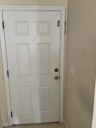 Ace Handyman Services door frame repair after photo in Port St. Lucie, FL