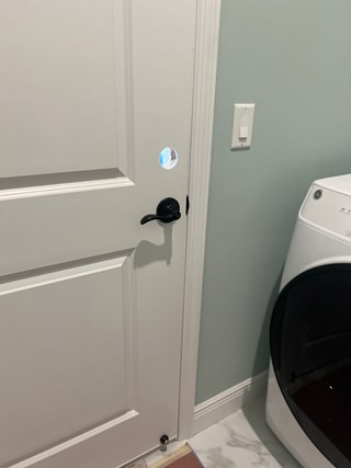 Ace Handyman Services door knob replacement before photo in Port St. Lucie, FL