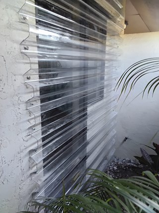 Ace Handyman Services hurricane shutters installation after photo in Port St. Lucie, FL