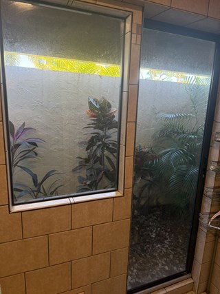 Ace Handyman Services hurricane shutters installation before photo in Port St. Lucie, FL