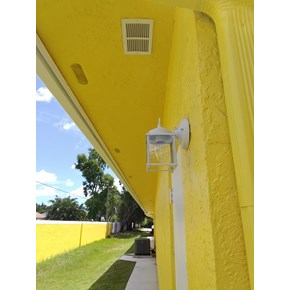 Ace Handyman Services outdoor office light fixture replacement Project in Port St. Lucie, FL