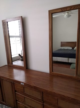 Ace Handyman Services after photo dresser with mirror re-attached in Port St. Lucie, FL