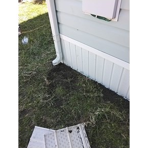 Ace Handyman Services mobile home skirting repair Project in Port St. Lucie, FL