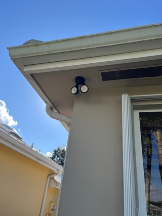 Ace Handyman Services outdoor lights replacement before photo in Port St. Lucie, FL