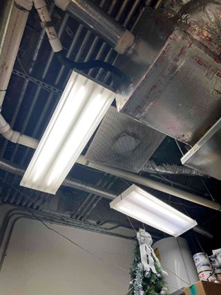 Ace Handyman Services Pilates Studio light replacement after photo in Port St. Lucie, FL