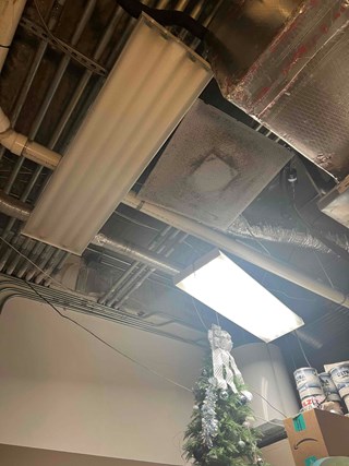 Ace Handyman Services Pilates Studio light replacement before photo in Port St. Lucie, FL