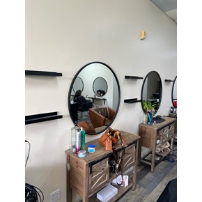 Ace Handyman Services mirror and shelf hanging Project in Port St. Lucie, FL