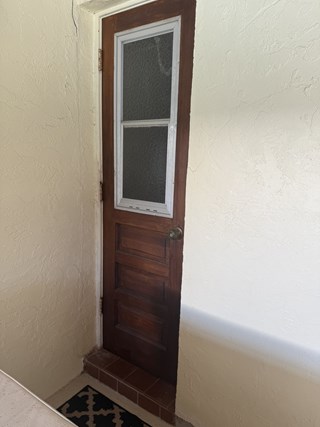 Ace Handyman Services hurricane shutters installation before photo in Port St. Lucie, FL