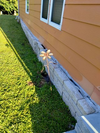 Ace Handyman Services Mobile home skirting replacement before in Port St. Lucie, FL
