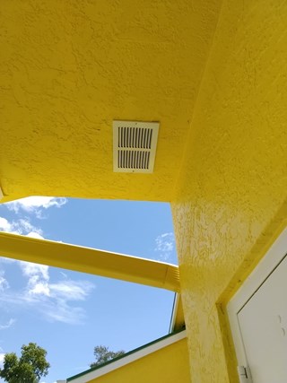 Ace Handyman Services office exterior soffit vent after in Port St. Lucie, FL
