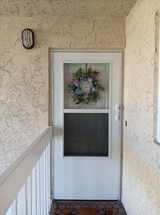 Ace Handyman Services screen door replacement after photo  in Port St. Lucie, FL