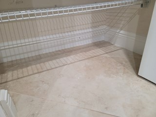 Ace Handyman Services baseboard re-installation project in Port St. Lucie, FL