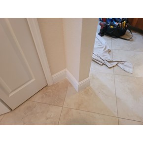 Ace Handyman Services baseboards replacement Project in Port St. Lucie, FL