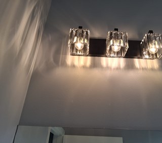 Ace Handyman Services bathroom light replacement after photo in Port St. Lucie, FL
