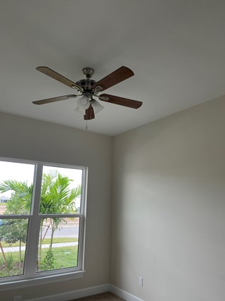 Ace Handyman Services fan installation after photo in Port St. Lucie, FL
