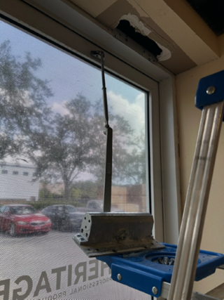 Ace Handyman Services door controller repair project in Port St. Lucie, FL