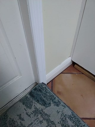 Ace Handyman Services door frame after in Port St. Lucie, FL