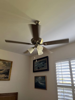 Ace Handyman Services ceiling fan replacement after photo  in Port St. Lucie, FL